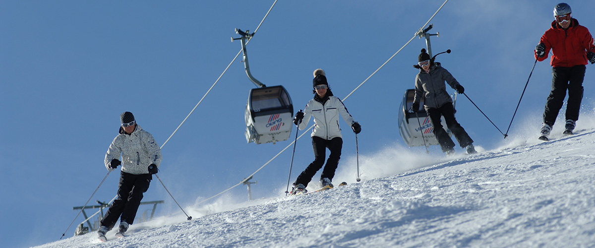 Skipiste am Kronplatz bei Olang Südtirol im Winter – Aktivitäten in Olang in Südtirol im Sommer und im Winter
