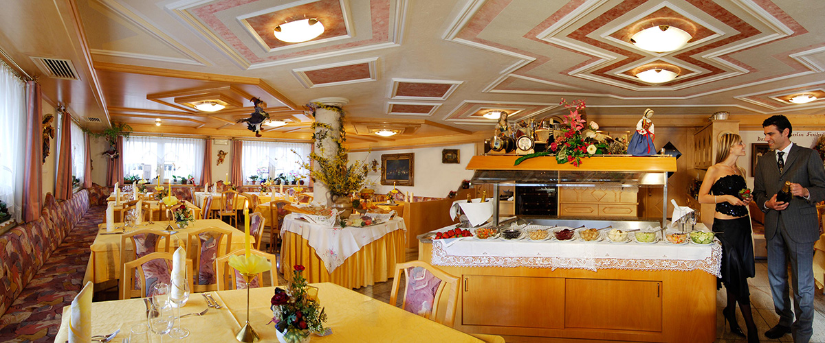 Restaurant im Hotel Aichner **** in Olang Südtirol