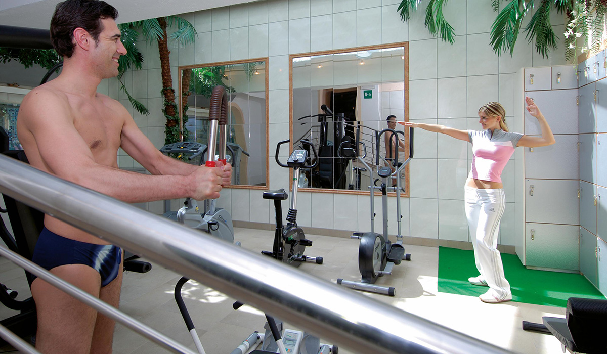 Fitness im Hotel Aichner **** in Olang am Kronplatz in Südtirol