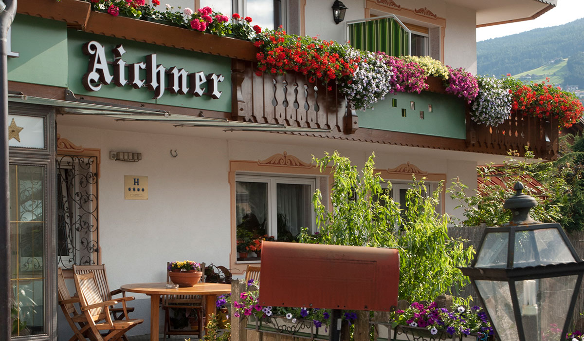 Das Hotel Aichner in Olang am Kronplatz in Südtirol