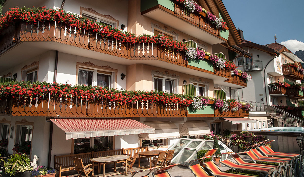 Das Hotel Aichner in Olang am Kronplatz in Südtirol