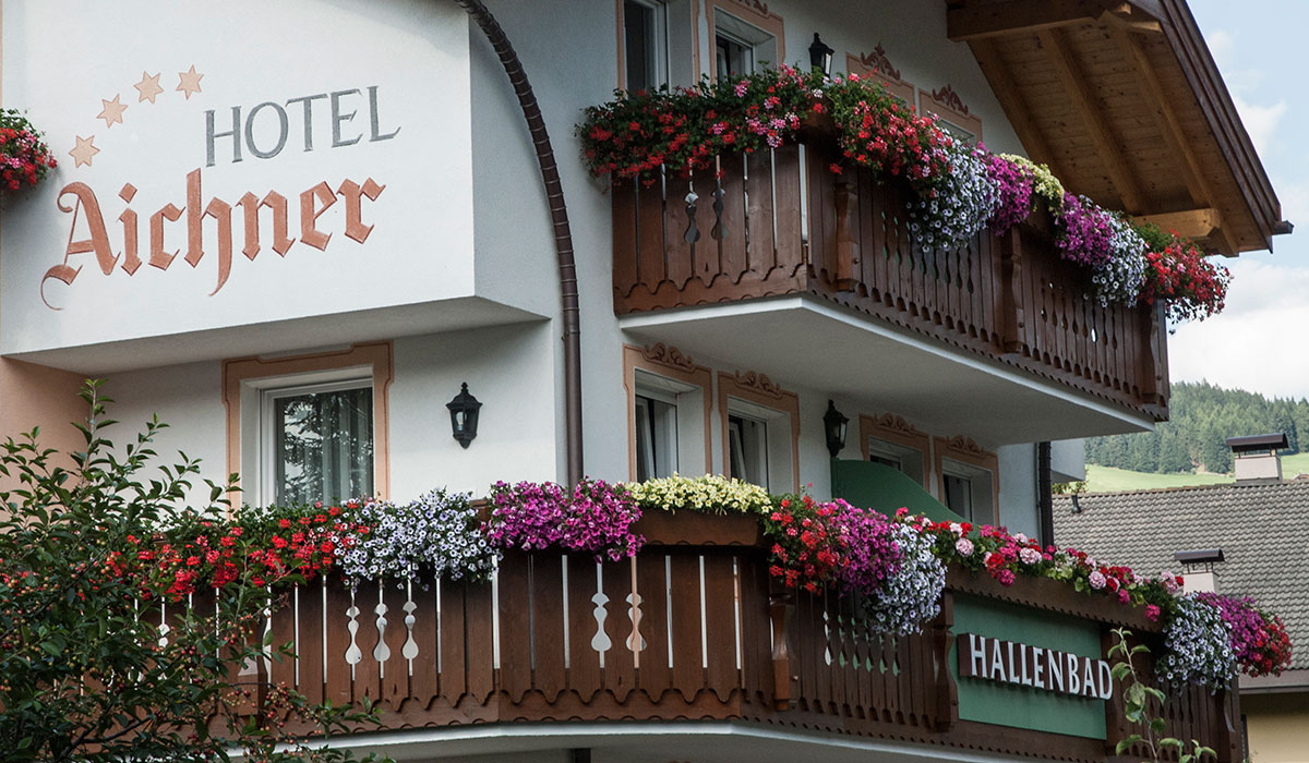 Das Hotel Aichner in Olang am Kronplatz in Südtirol